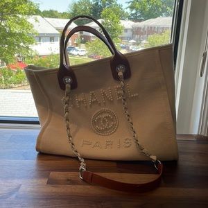 Channel Inspired Canvas bag